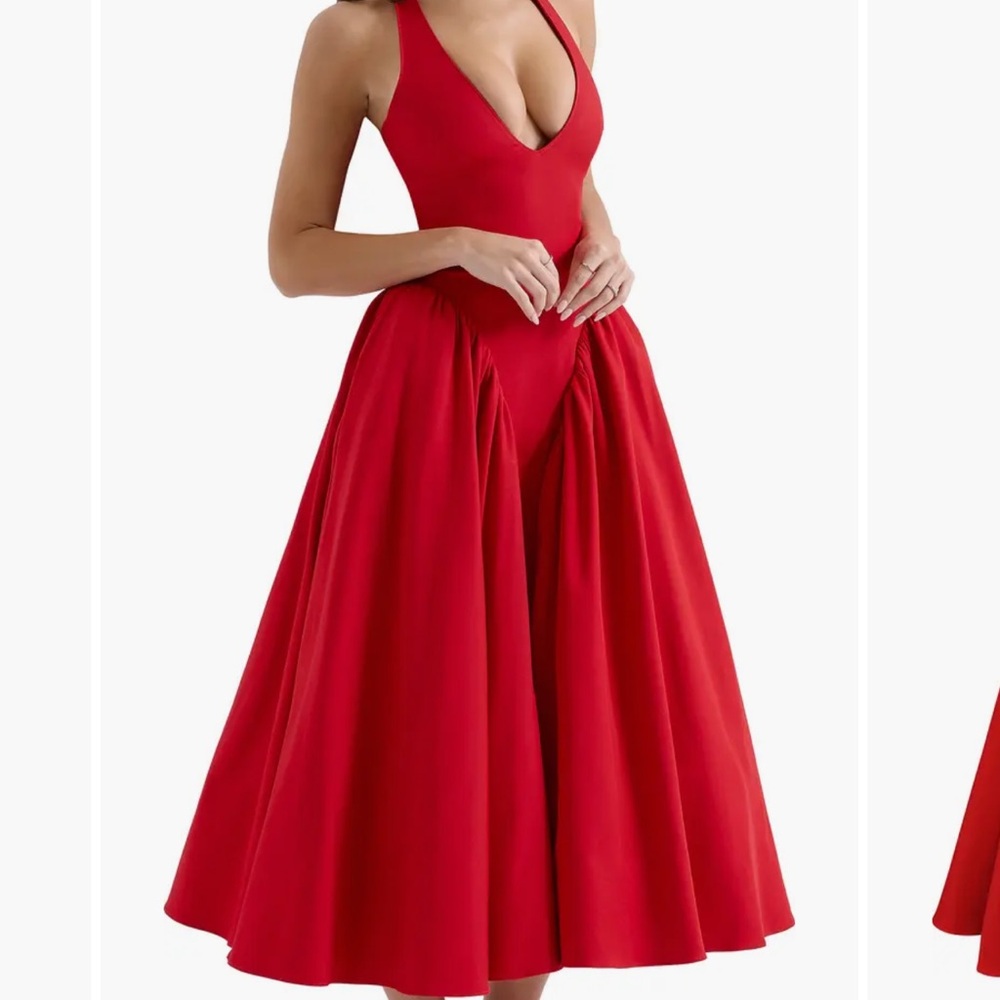 Marilyn Halter Midi Dress - Picture 3 of 6